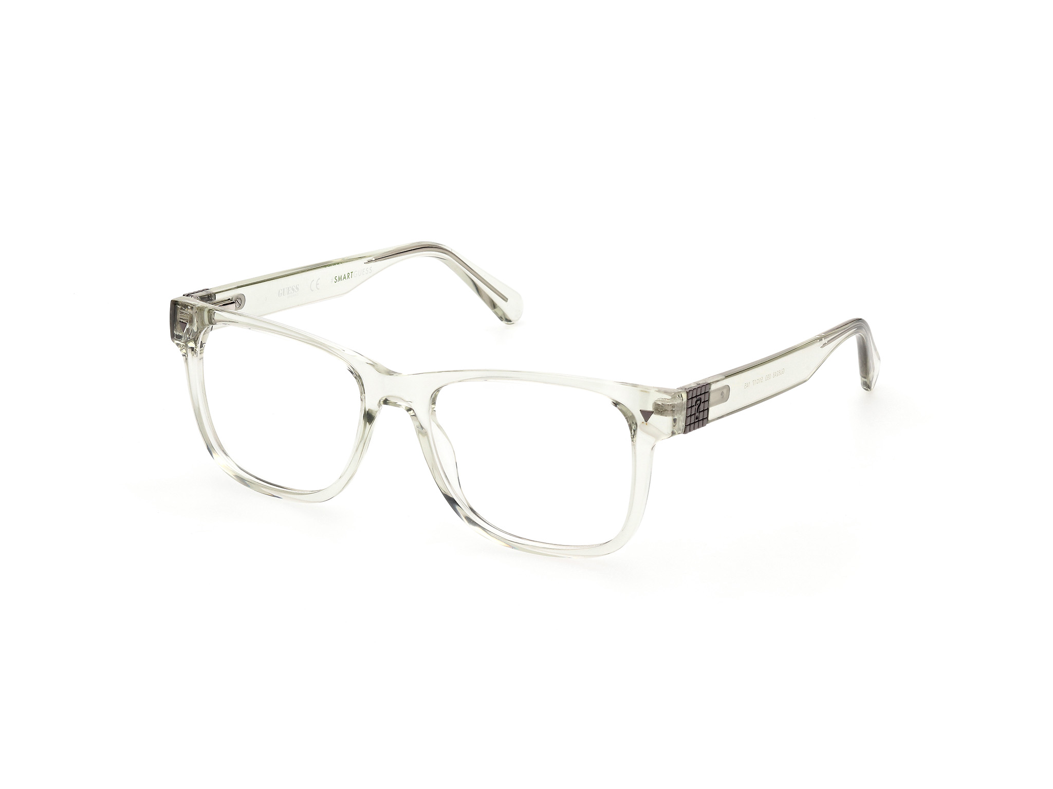 guess clear eyeglass frames