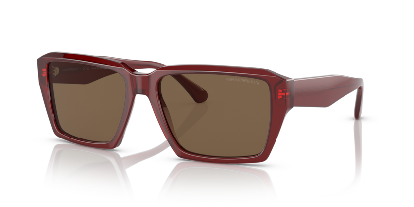 507573 - Shiny Transparent Red