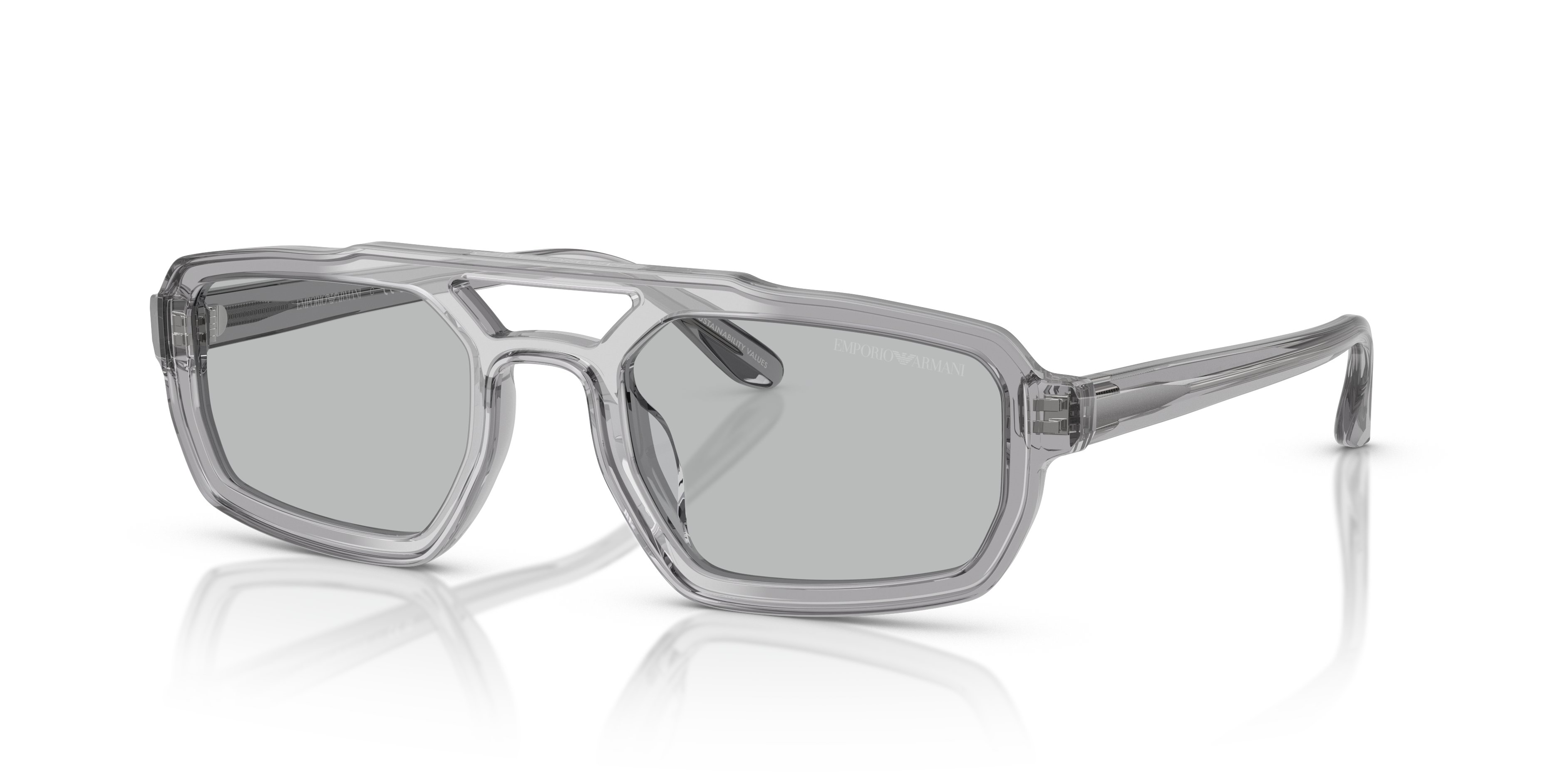 620287 - Shiny Transparent Grey