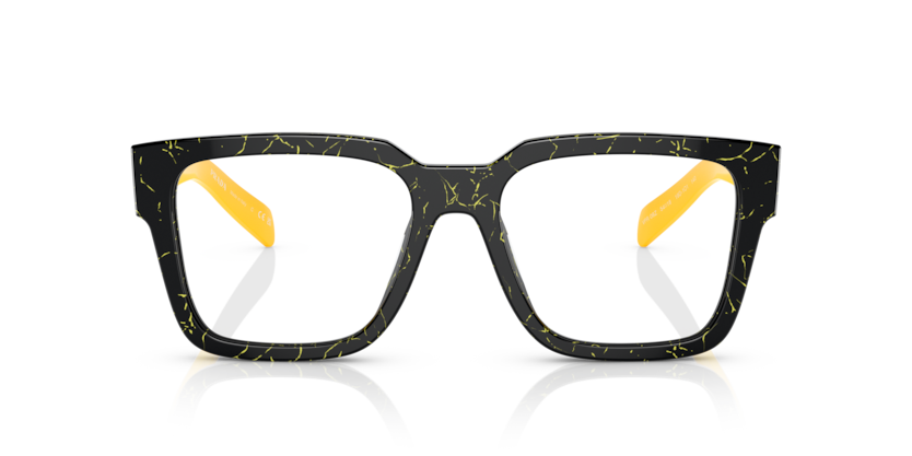 19D1O1 - Black/Yellow Marble