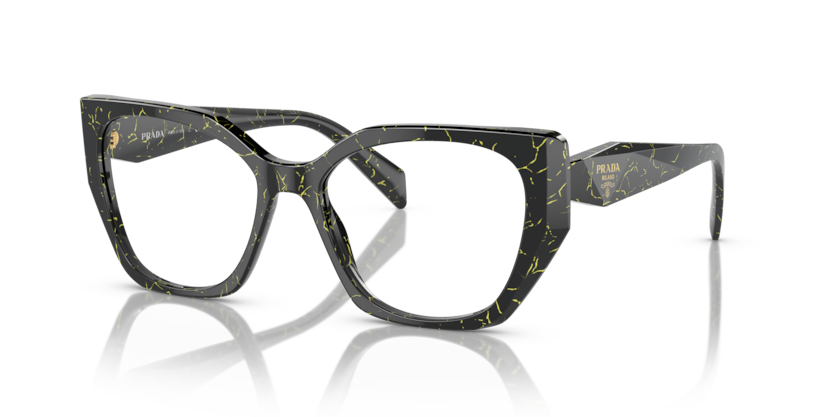 19D1O1 - Black/Yellow Marble