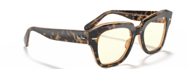 1292BL - Havana On Transparent Brown