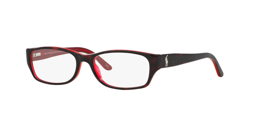 5255 - Shiny Dark Havana On Red