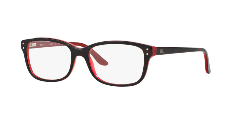 5255 - Shiny Dark Havana On Red