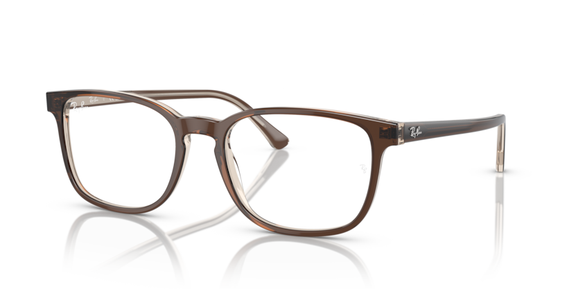 8365 - Brown On Transparent Light Brown