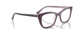 8364 - Violet On Transparent Pink