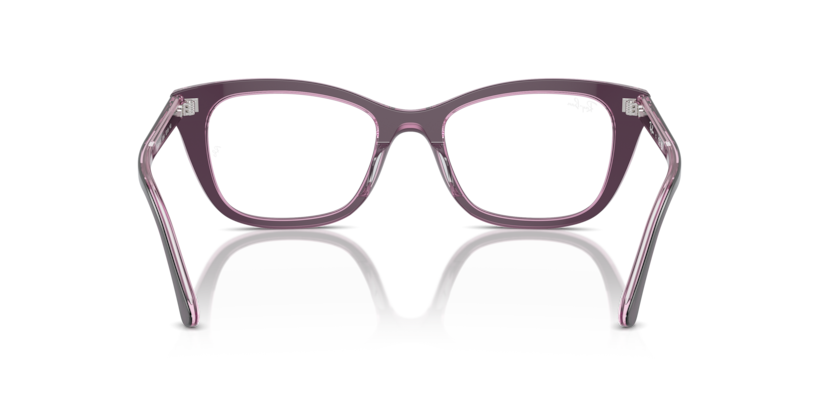 8364 - Violet On Transparent Pink