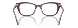 8364 - Violet On Transparent Pink