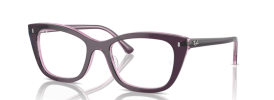 8364 - Violet On Transparent Pink