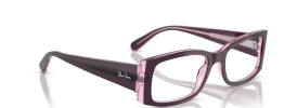 8364 - Violet On Transparent Pink