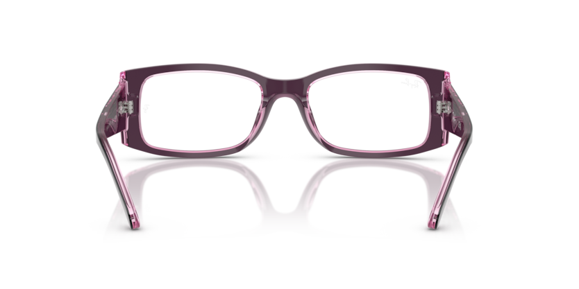 8364 - Violet On Transparent Pink