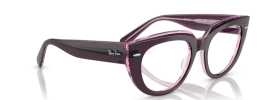 8364 - Violet On Transparent Pink