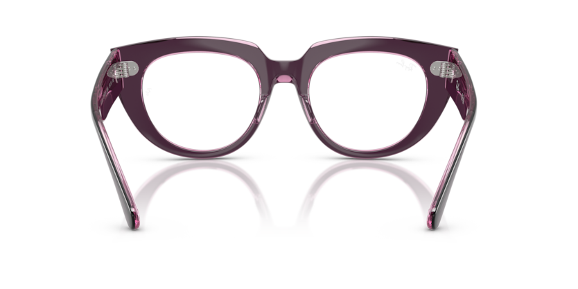 8364 - Violet On Transparent Pink