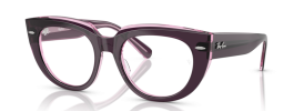 8364 - Violet On Transparent Pink