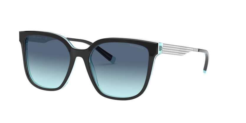 82749S - Black On Crystal Tiffany Blue