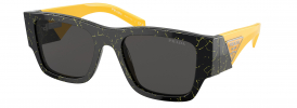 19D5S0 - Black/Yellow Marble