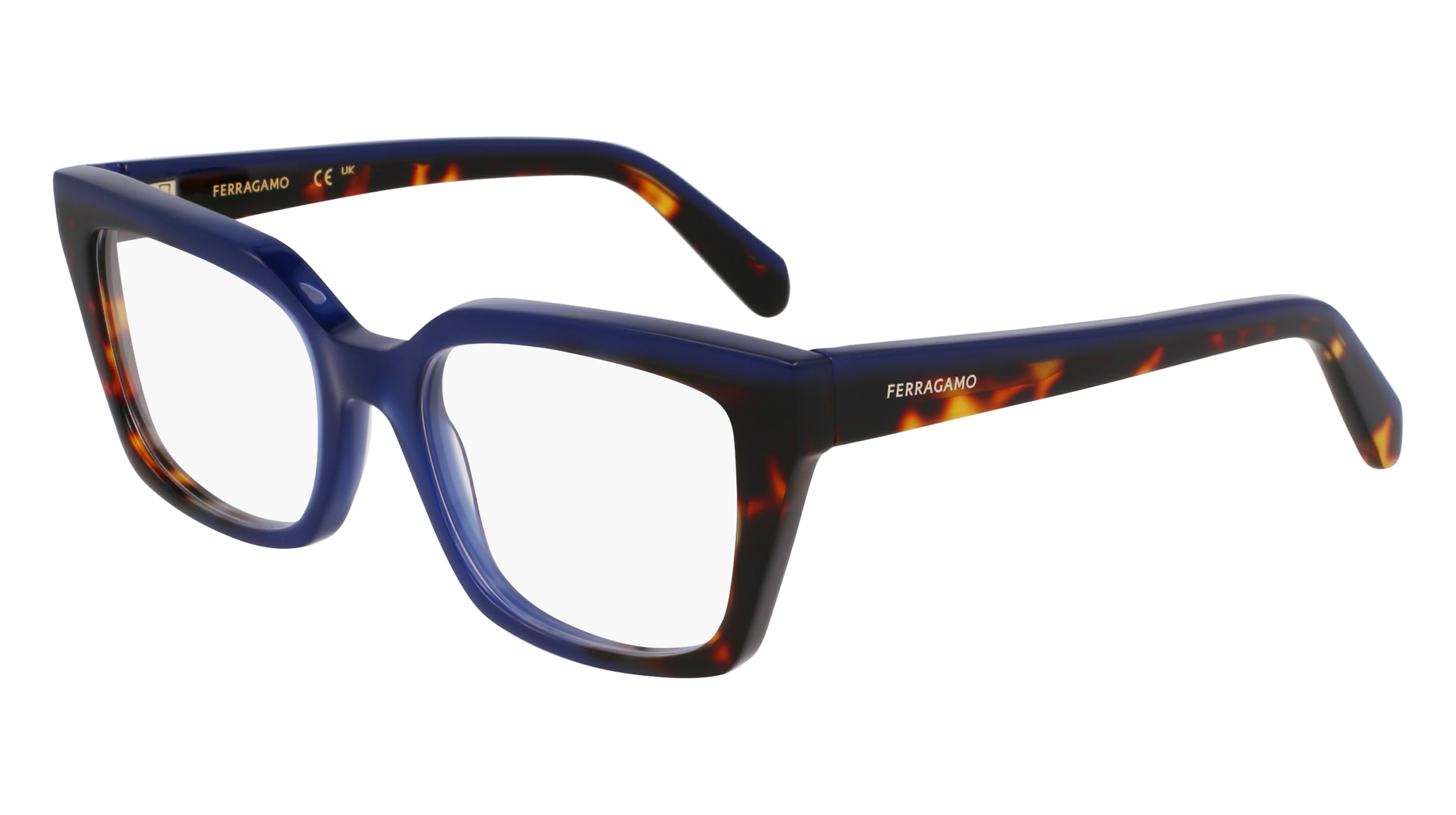 (424) OPALINE BLUE/DARK TORTOISE