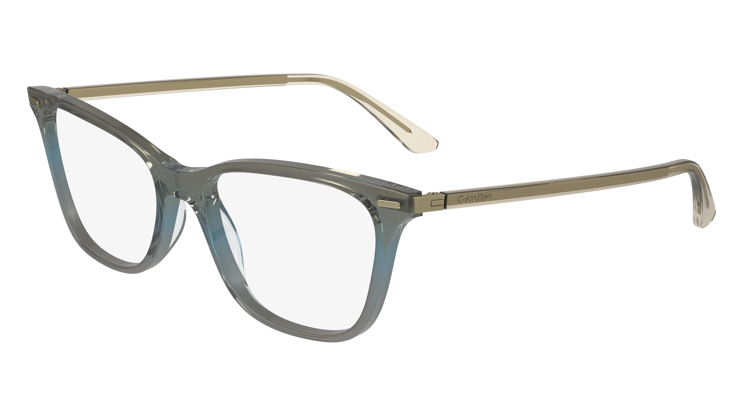 (334) TRANSPARENT KHAKI/AZURE/GREY