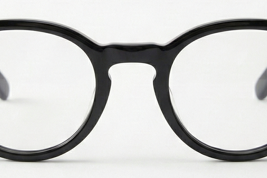 Affordable plastic glasses frames in various styles and colours